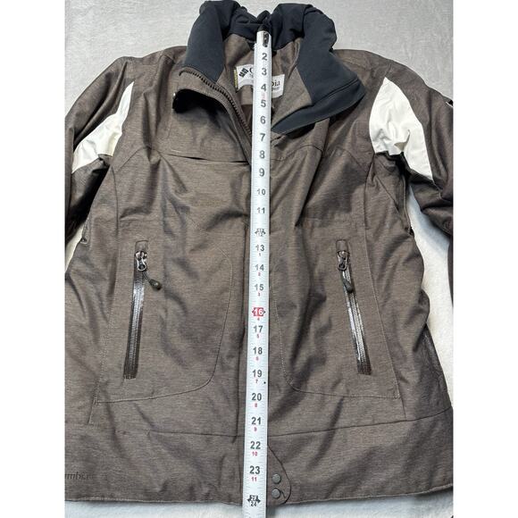Columbia Titanium Women’s Ski & Snowboard Jacket Brown Waterproof Insulated SZ M - Picture 4 of 13